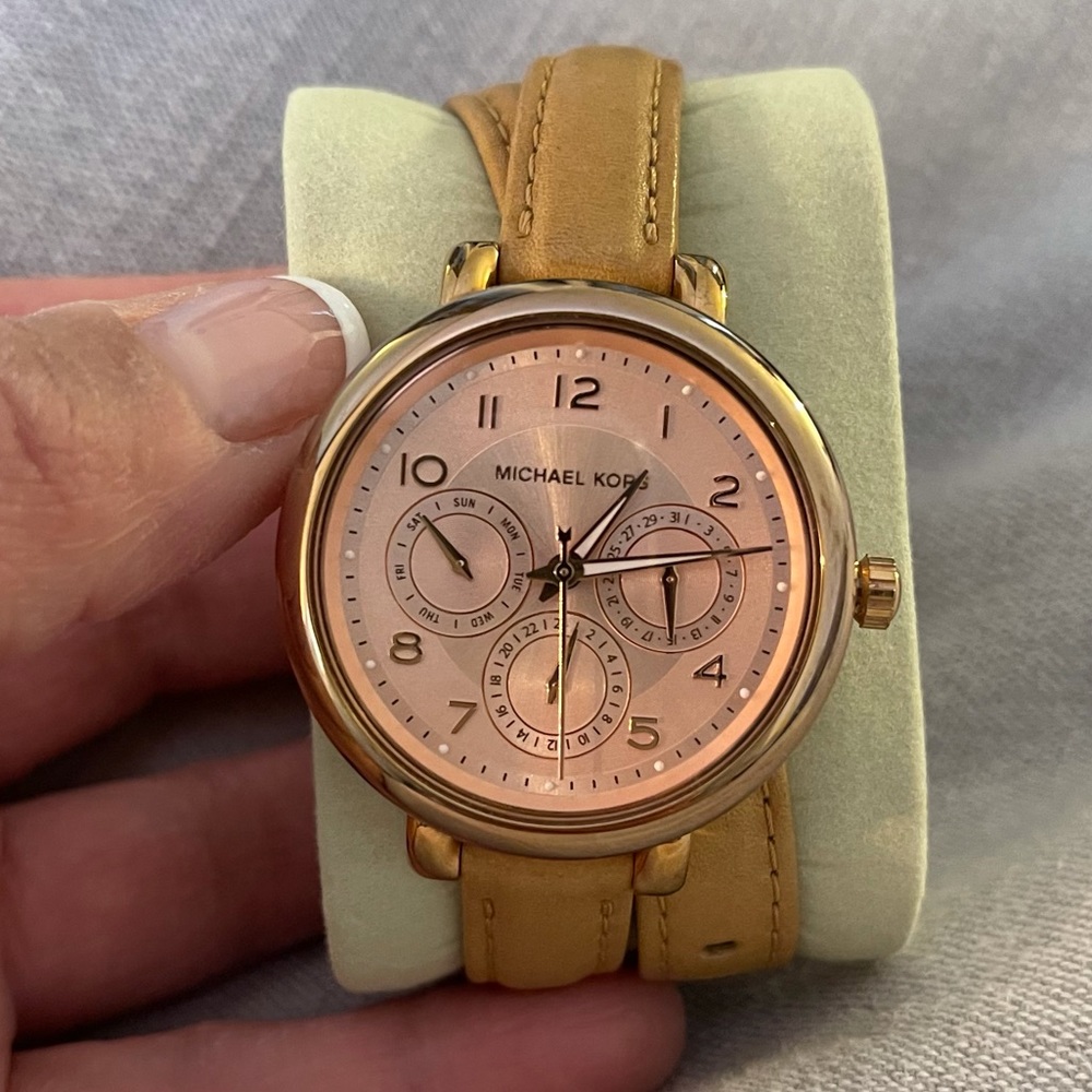 Michael Kors Kohen Rose Gold Watch